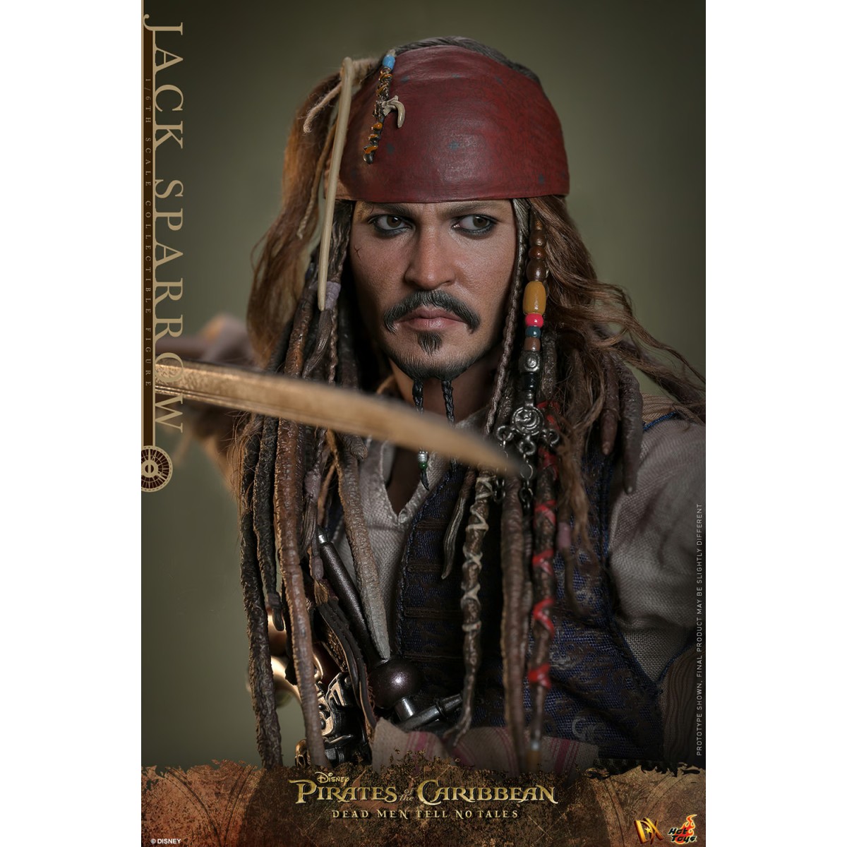 Hot Toys Pirati dei Caraibi - Jack Sparrow Edizione da Collezione - Gli uomini morti non raccontano storie