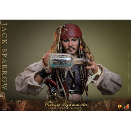 Hot Toys Pirati dei Caraibi - Jack Sparrow Edizione da Collezione - Gli uomini morti non raccontano storie