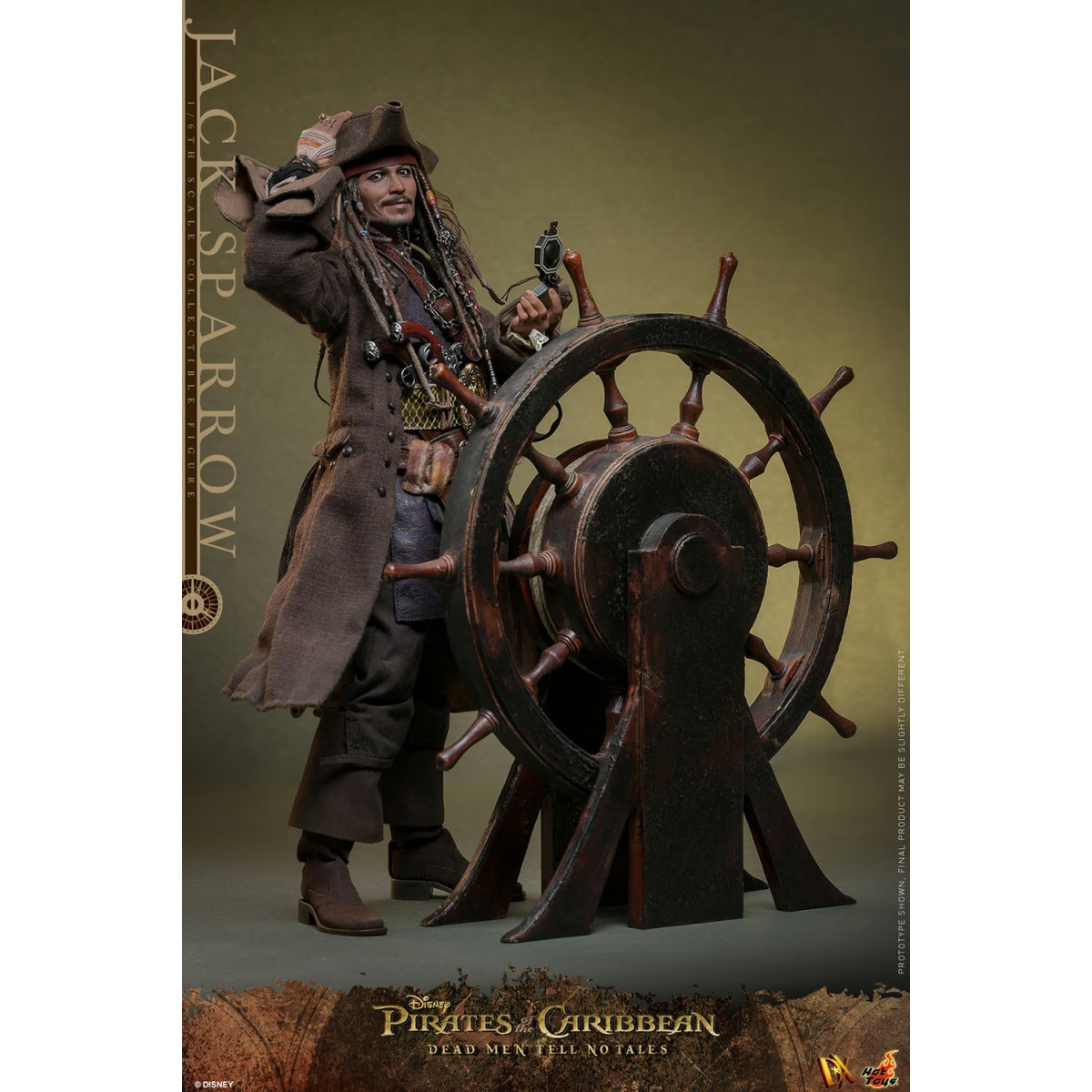 Hot Toys Pirati dei Caraibi - Jack Sparrow Edizione da Collezione - Gli uomini morti non raccontano storie