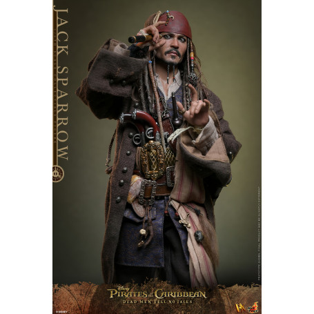 Hot Toys Pirati dei Caraibi - Jack Sparrow Edizione da Collezione - Gli uomini morti non raccontano storie