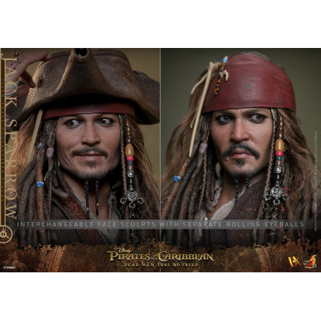 Hot Toys Pirati dei Caraibi - Jack Sparrow Edizione da Collezione - Gli uomini morti non raccontano storie