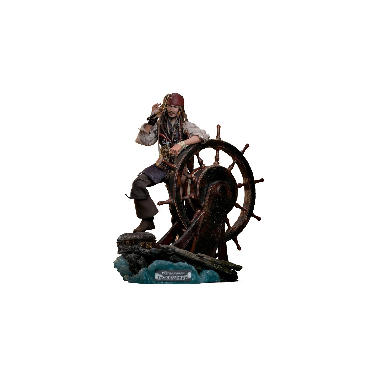 Hot Toys Pirati dei Caraibi - Jack Sparrow Edizione Deluxe - I morti non raccontano storie