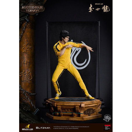 Blitzway - Bruce Lee Rooted Hair Ver. 1/4 - Tributo al 50° Anniversario - Il gioco della morte