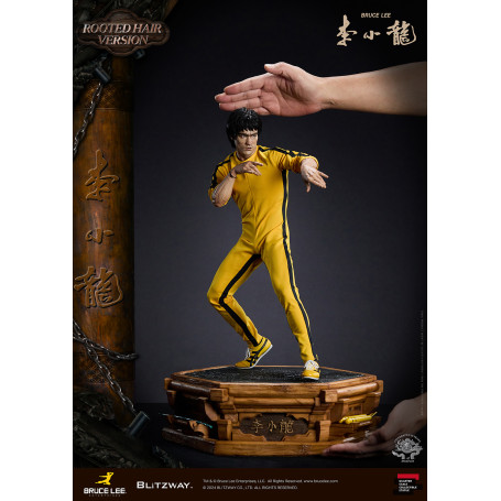 Blitzway - Bruce Lee Rooted Hair Ver. 1/4 - Tributo al 50° Anniversario - Il gioco della morte