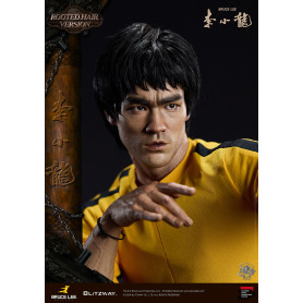Blitzway - Bruce Lee Rooted Hair Ver. 1/4 - Tributo al 50° Anniversario - Il gioco della morte
