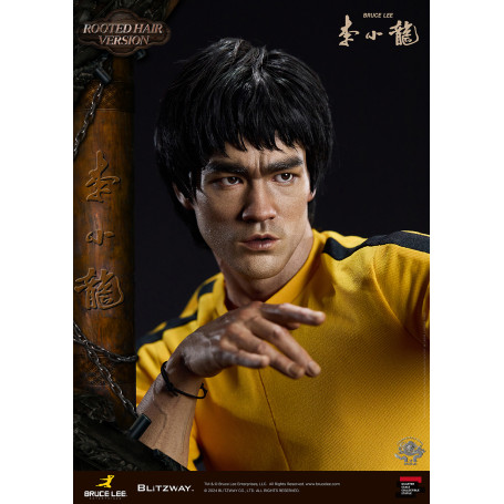 Blitzway - Bruce Lee Rooted Hair Ver. 1/4 - Tributo al 50° Anniversario - Il gioco della morte