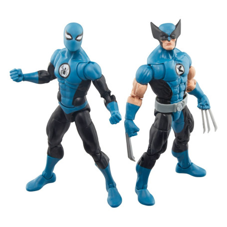 Marvel Legends - Wolverine e Spider-Man - Fantastici Quattro confezione da 2 pezzi
