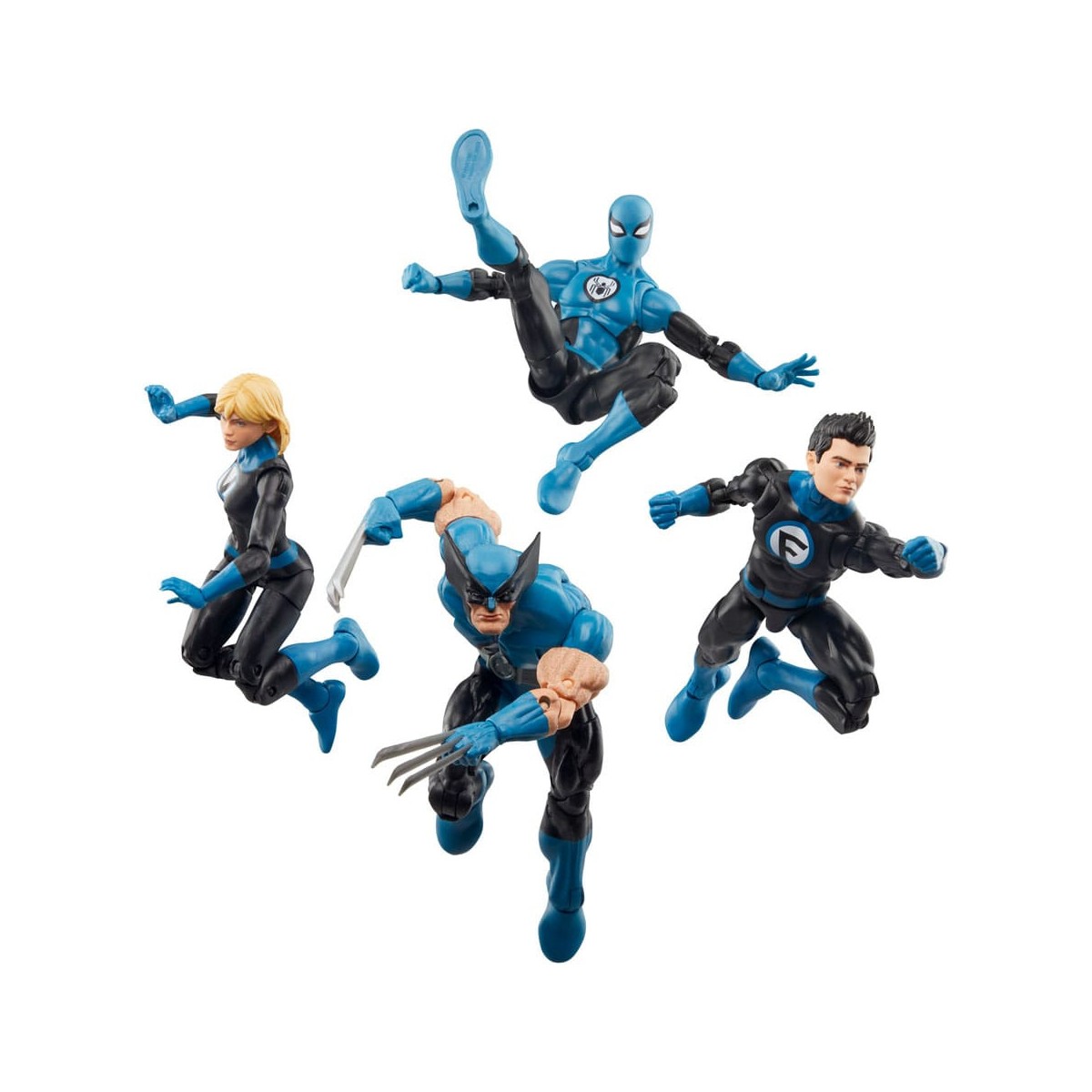Marvel Legends - Wolverine e Spider-Man - Fantastici Quattro confezione da 2 pezzi
