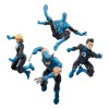 Marvel Legends - Wolverine e Spider-Man - Fantastici Quattro confezione da 2 pezzi