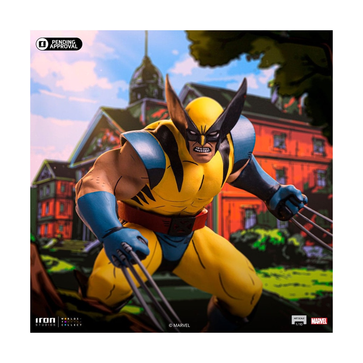 Iron Studios Marvel Comics - X-Men '97 Wolverine - Serval 1/10 BDS Art Scale