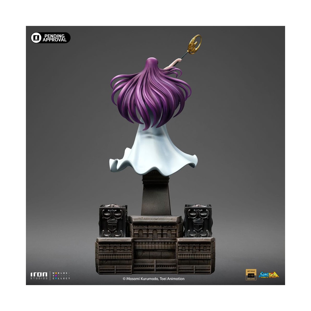 Iron Studios - Saint Seiya - Scala artistica deluxe Saori Kiddo 1/10 - Cavalieri dello zodiaco