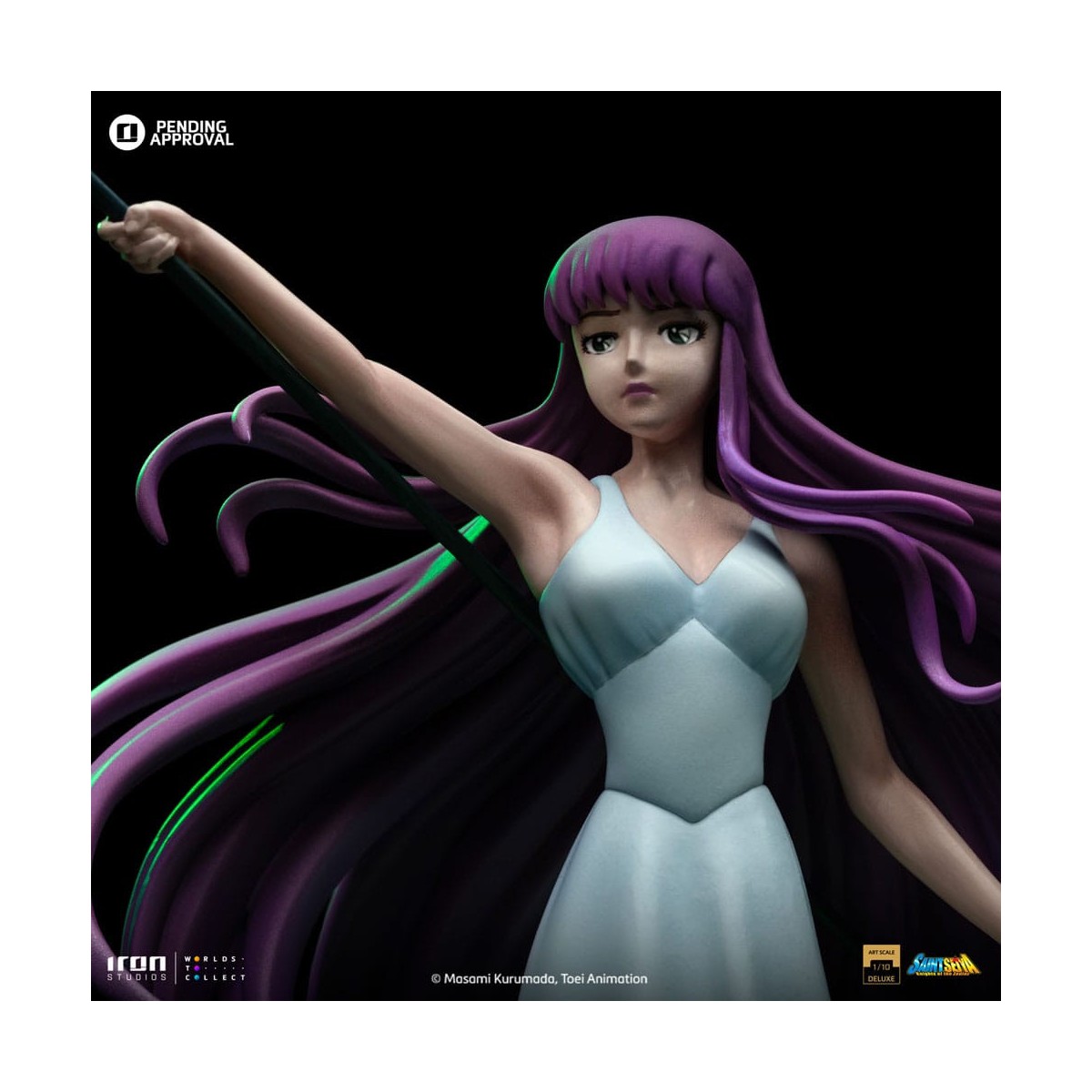 Iron Studios - Saint Seiya - Scala artistica deluxe Saori Kiddo 1/10 - Cavalieri dello zodiaco