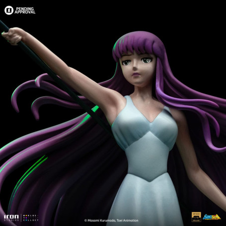 Iron Studios - Saint Seiya - Scala artistica deluxe Saori Kiddo 1/10 - Cavalieri dello zodiaco