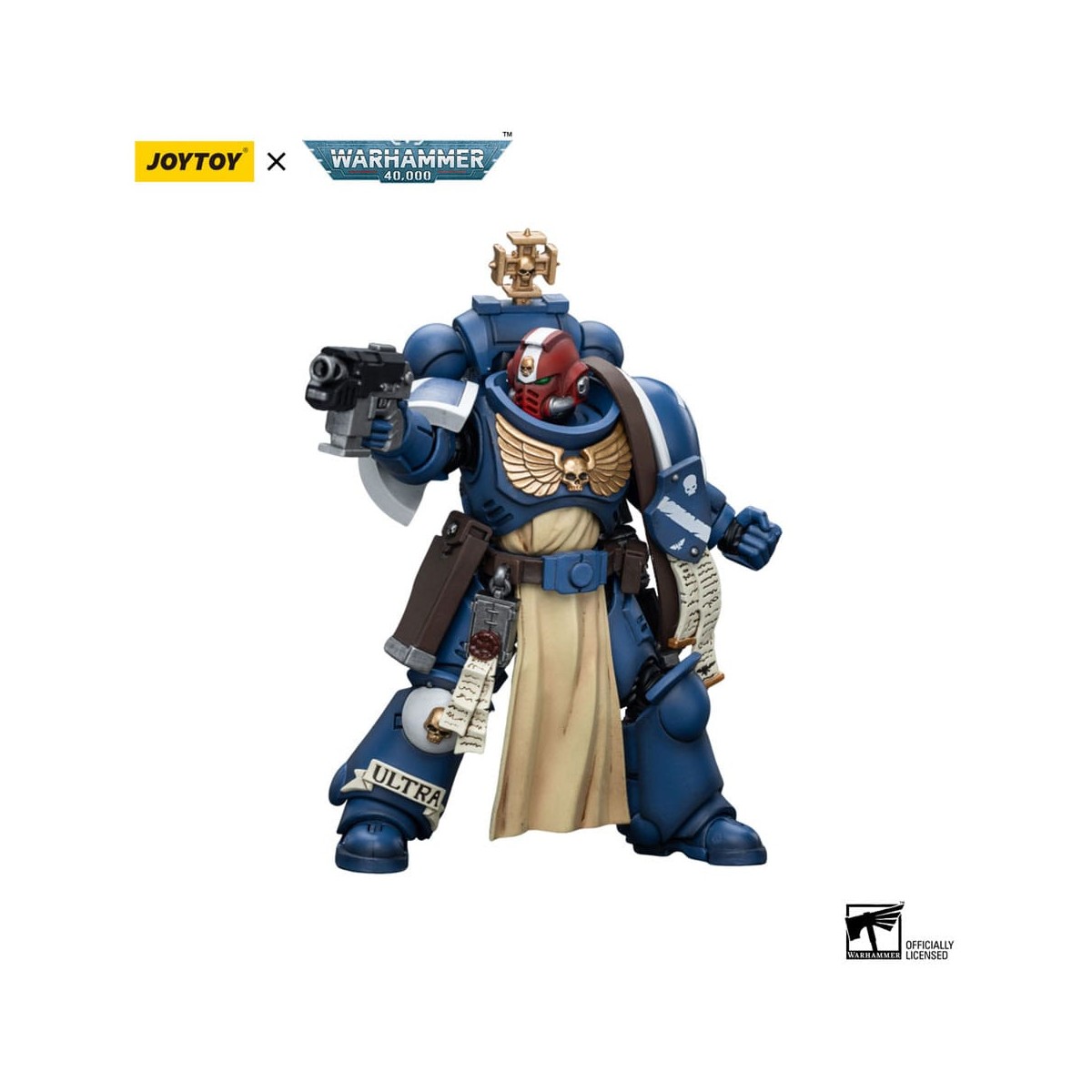 JoyToy - Space Marine - Ultramarines - Sergente veterano Sternguard 1/18 - Warhammer 40K