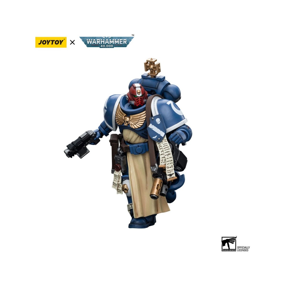 JoyToy - Space Marine - Ultramarines - Sergente veterano Sternguard 1/18 - Warhammer 40K