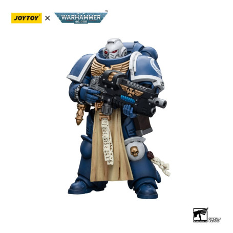 JoyToy - Space Marine - Ultramarines - Sternguard Veterano con Combi-Plasma 1/18 - Warhammer 40K