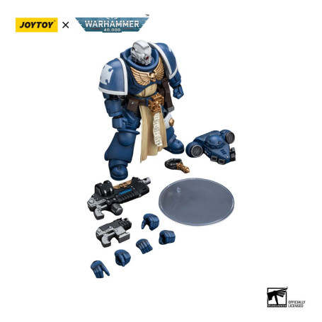 JoyToy - Space Marine - Ultramarines - Sternguard Veterano con Combi-Plasma 1/18 - Warhammer 40K