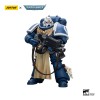 JoyToy - Space Marines - Ultramarines - Sternguard Veterano con fucile a otturatore automatico 1/18 - Warhammer 40K