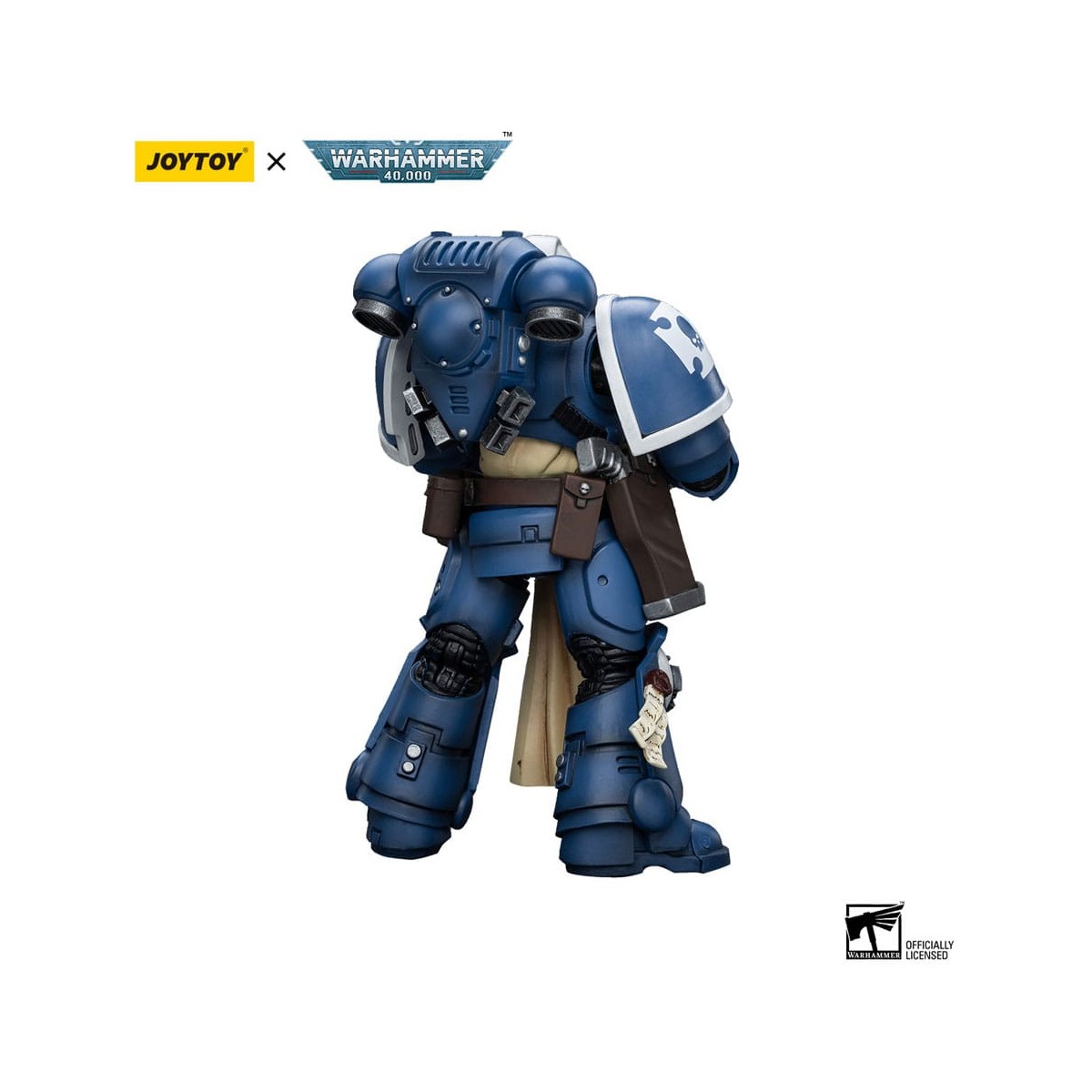 JoyToy - Space Marine - Ultramarines - Sternguard Veterano con fucile a otturatore 1/18 - Warhammer 40K