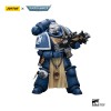 JoyToy - Space Marine - Ultramarines - Sternguard Veterano con fucile a otturatore 1/18 - Warhammer 40K