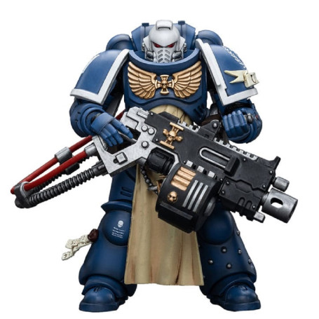 JoyToy - Space Marines - Ultramarines - Sternguard Veterano con Bolter Pesante 1/18 - Warhammer 40K