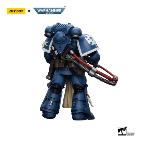 JoyToy - Space Marines - Ultramarines - Sternguard Veterano con Bolter Pesante 1/18 - Warhammer 40K