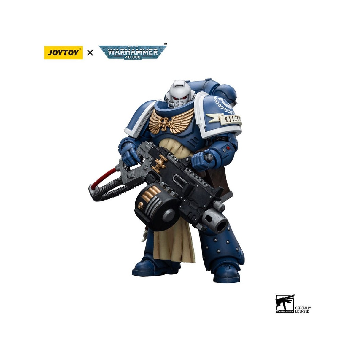 JoyToy - Space Marines - Ultramarines - Sternguard Veterano con Bolter Pesante 1/18 - Warhammer 40K