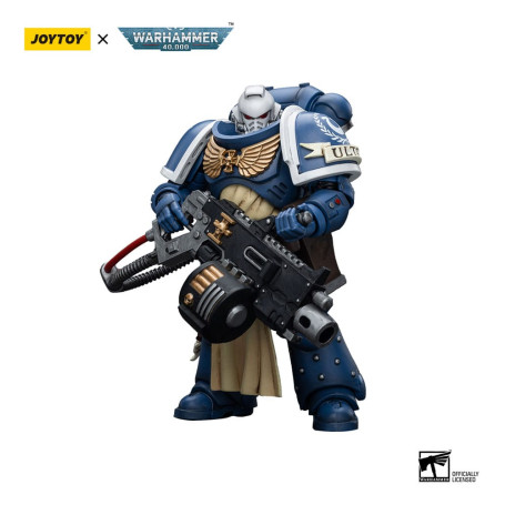JoyToy - Space Marines - Ultramarines - Sternguard Veterano con Bolter Pesante 1/18 - Warhammer 40K