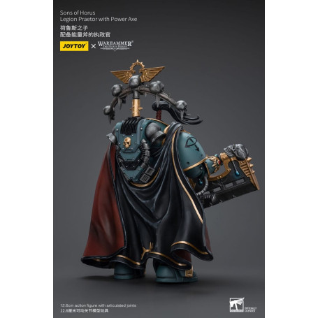 JoyToy Space marines - Figli di Horus - Pretore della legione con ascia di potere 1/18 - L'eresia di Horus
