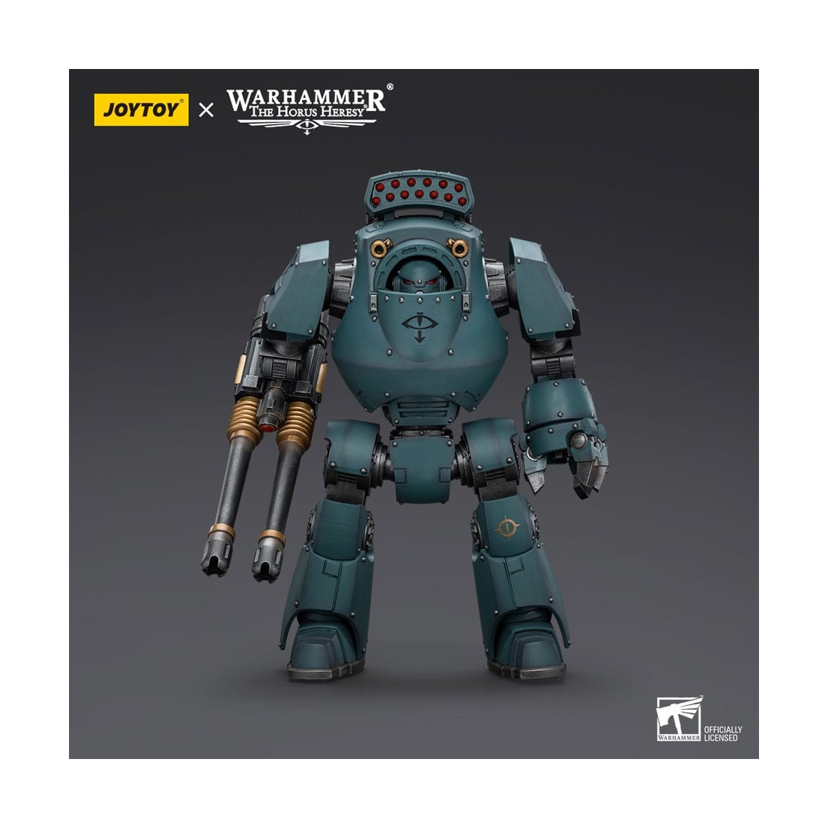 JoyToy Space marines - Figli di Horus - Contemptor Dreadnought con autocannone Gravis 1/18 - L'Eresia di Horus