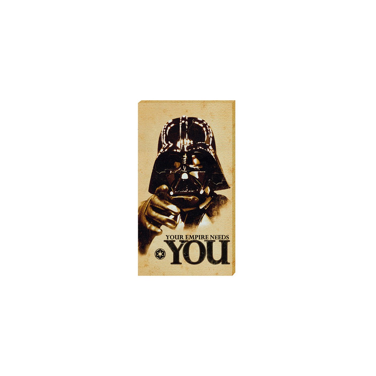 Star Wars Toile Dark Vador Your empire needs you 55x30 cm