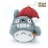 Peluche Casa Ghibli Totoro con ombrello rosso - Il mio vicino Totoro