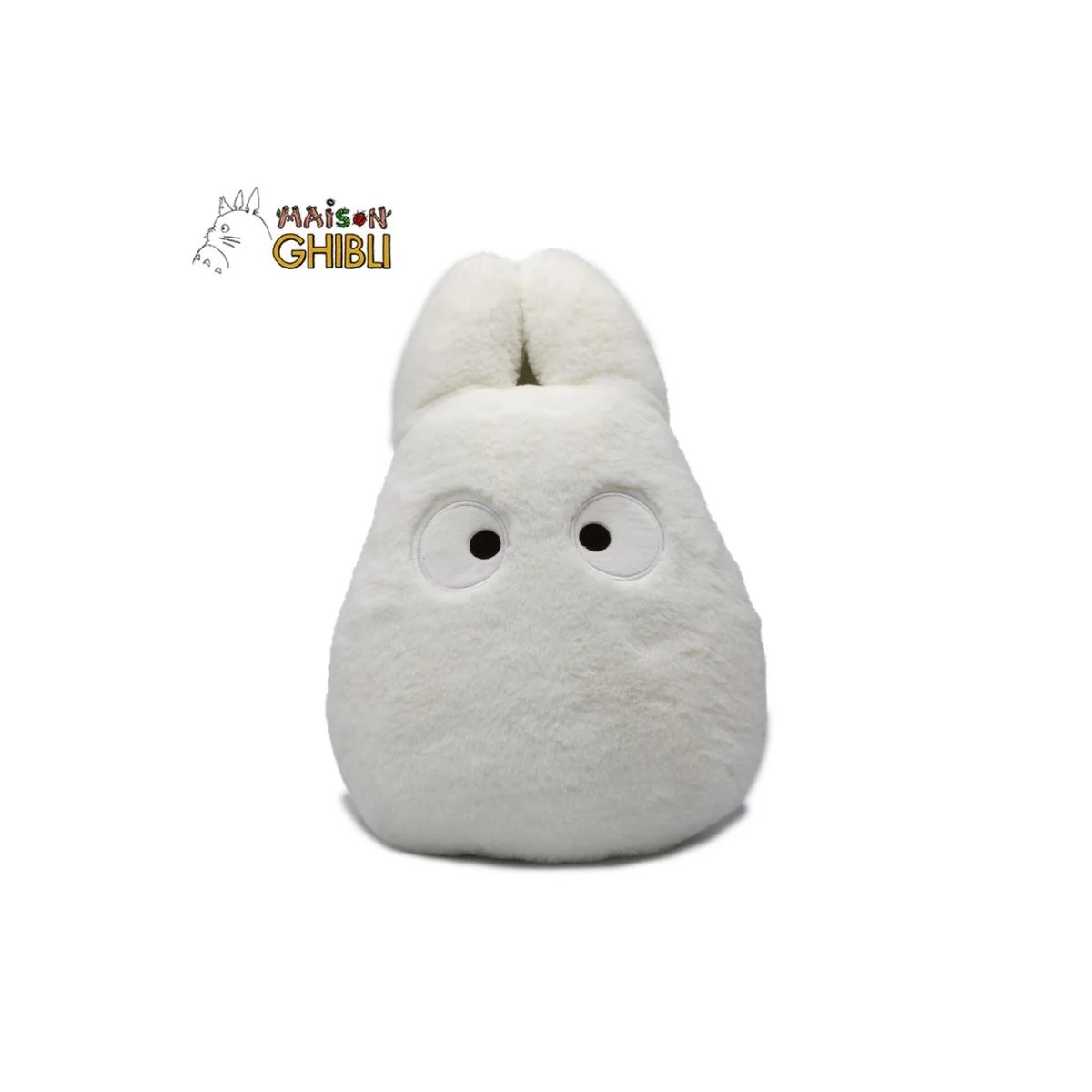 Cuscino Maison Ghibli Nakayoshi Totoro bianco - Il mio vicino Totoro