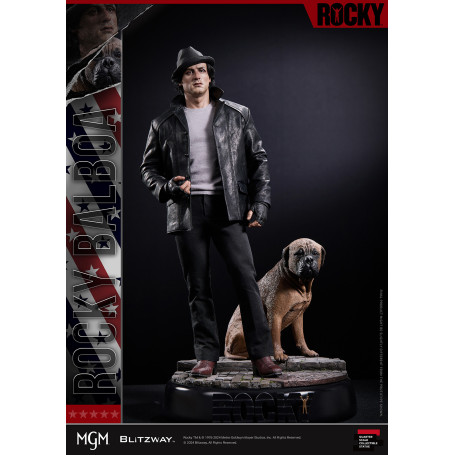 Statua Blitzway 1/4 di Rocky ibrido - Sylvester Stallone