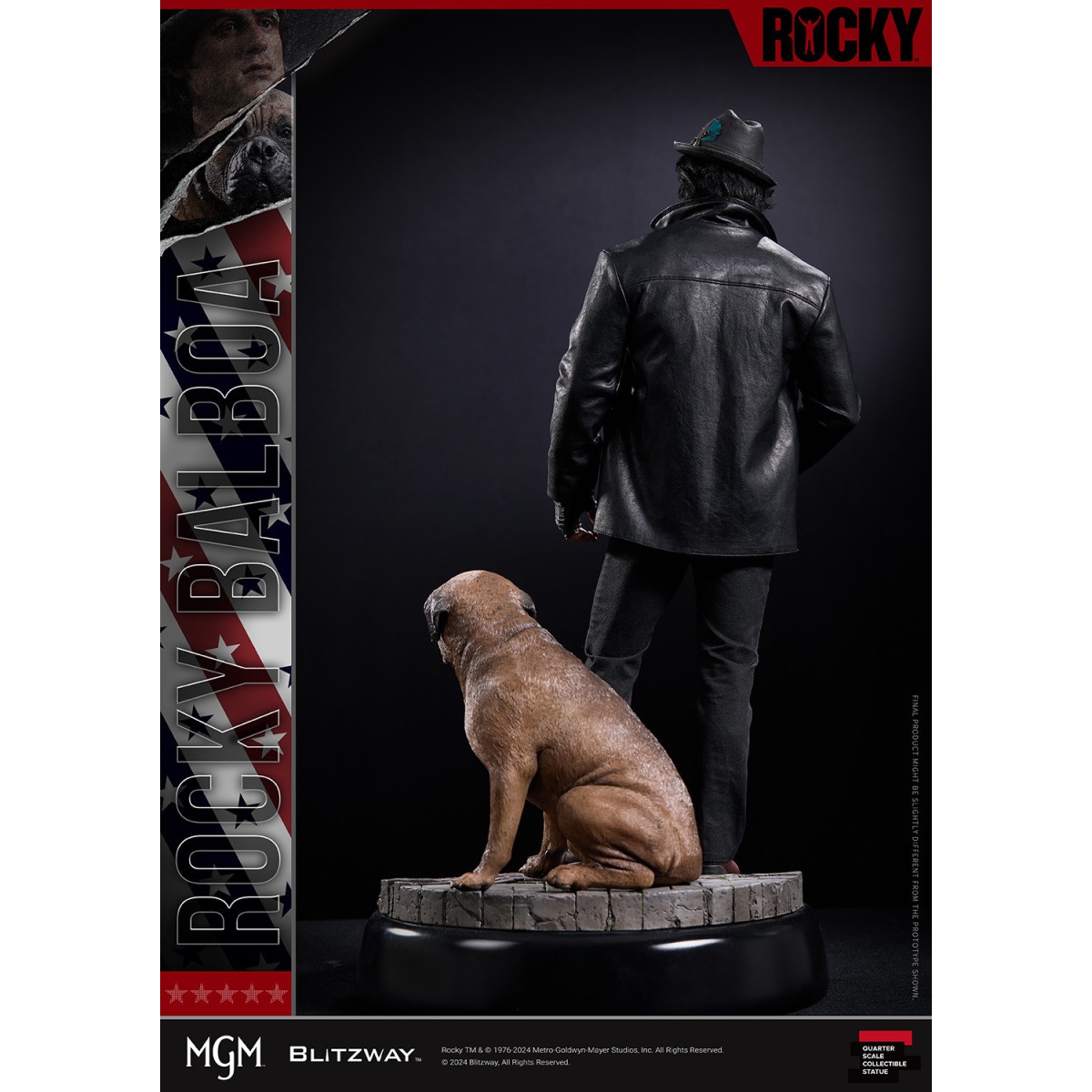 Statua Blitzway 1/4 di Rocky ibrido - Sylvester Stallone