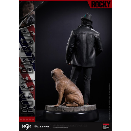 Statua Blitzway 1/4 di Rocky ibrido - Sylvester Stallone