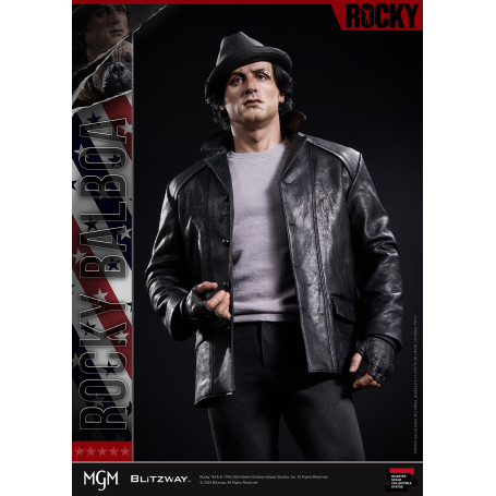 Statua Blitzway 1/4 di Rocky ibrido - Sylvester Stallone