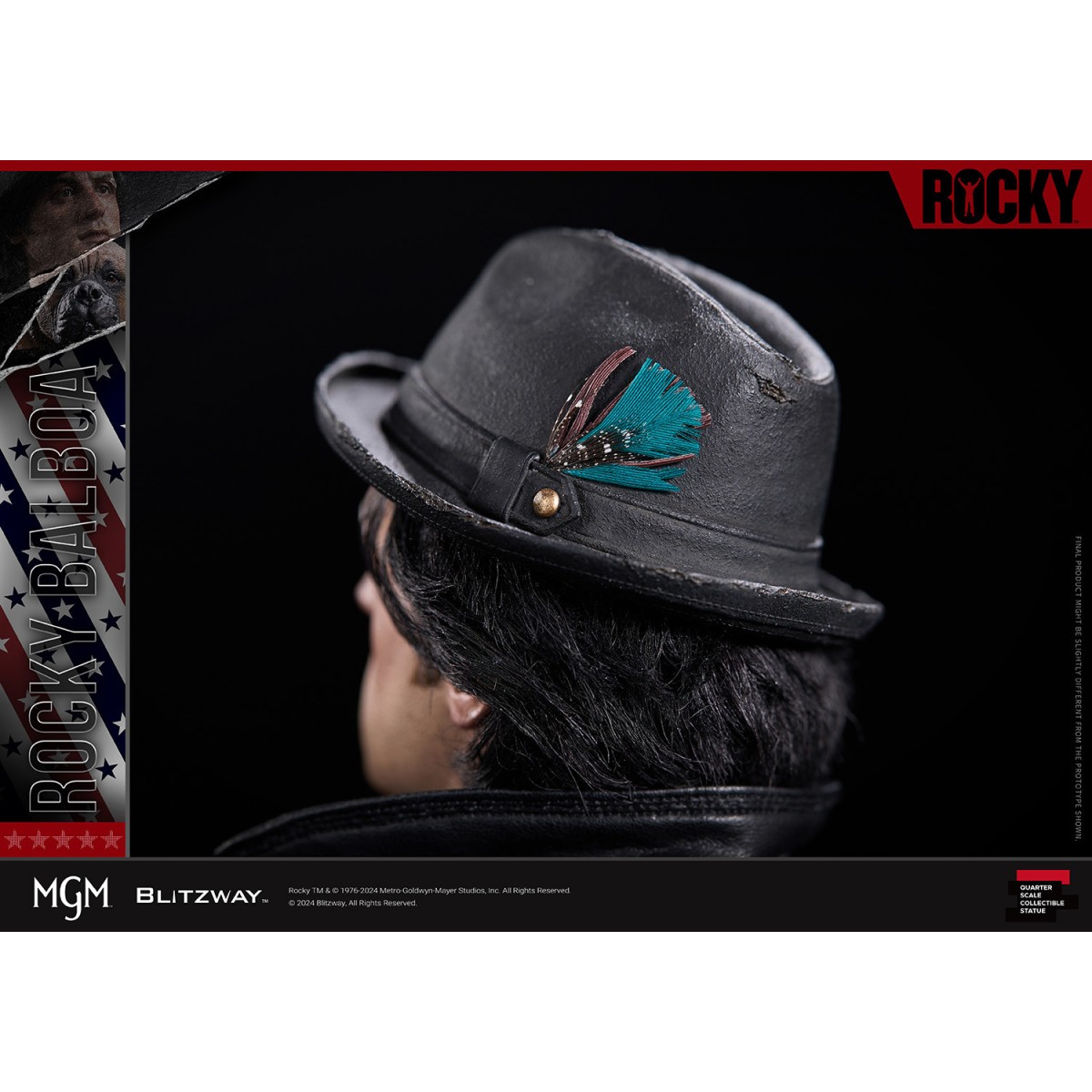 Statua Blitzway 1/4 di Rocky ibrido - Sylvester Stallone