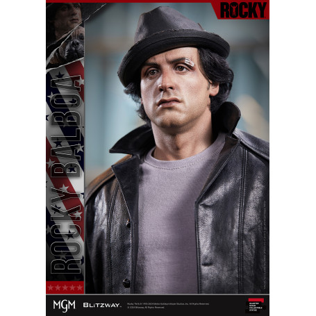 Statua Blitzway 1/4 di Rocky ibrido - Sylvester Stallone