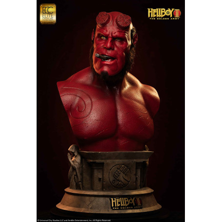 Creatura d'élite Toynami - HELLBOY BUST 1:1 - Hellboy II