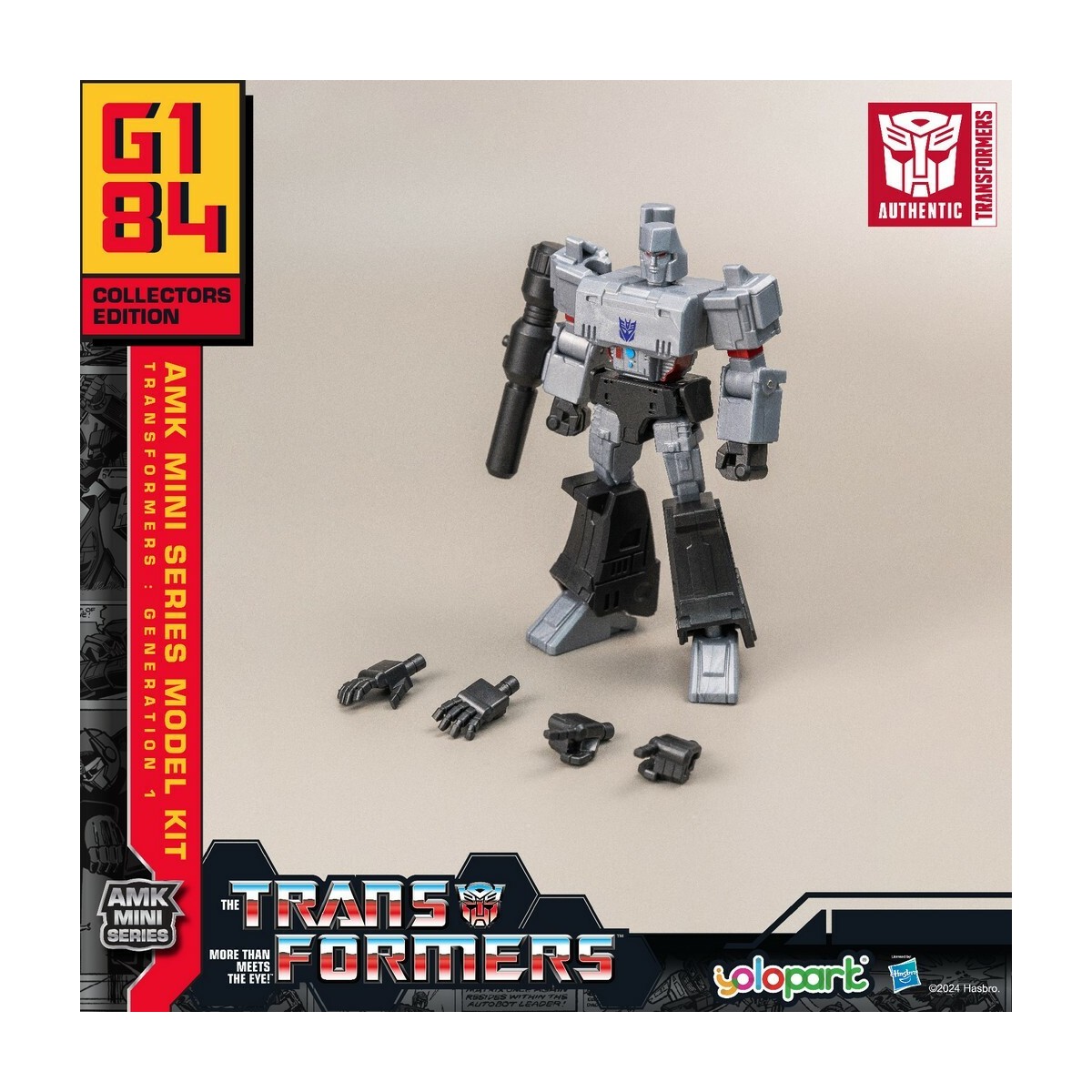 Yolopark - Transformers MEGATRON - Serie AMK MINI di prima generazione Kit di montaggio