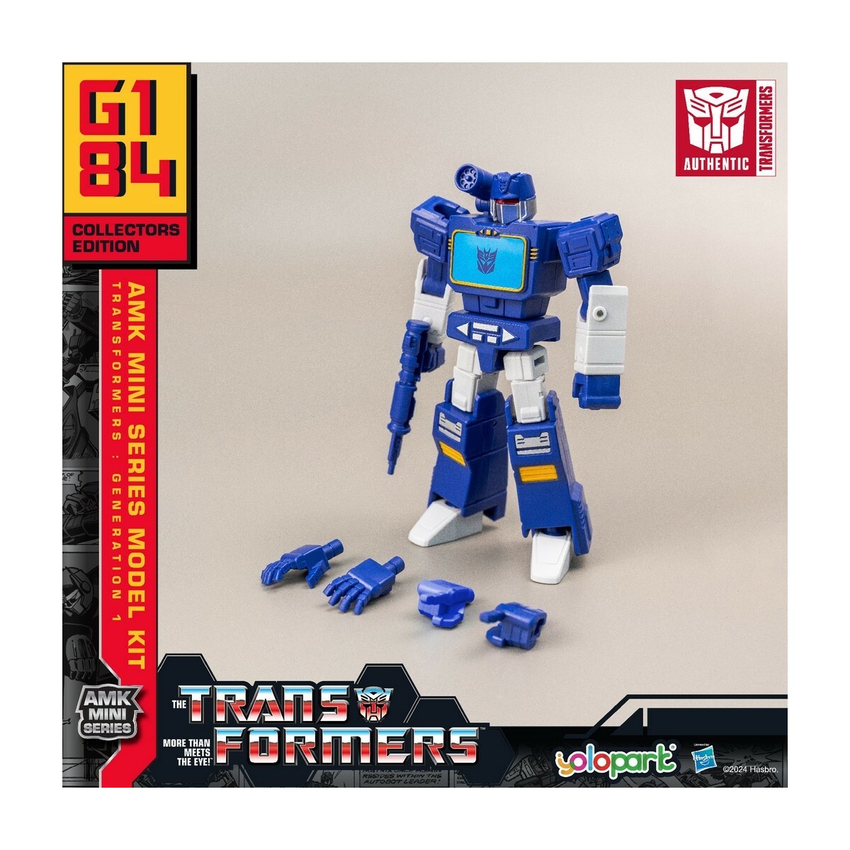Yolopark - Transformers SOUNDWAVE - Serie AMK MINI di prima generazione - Kit di montaggio