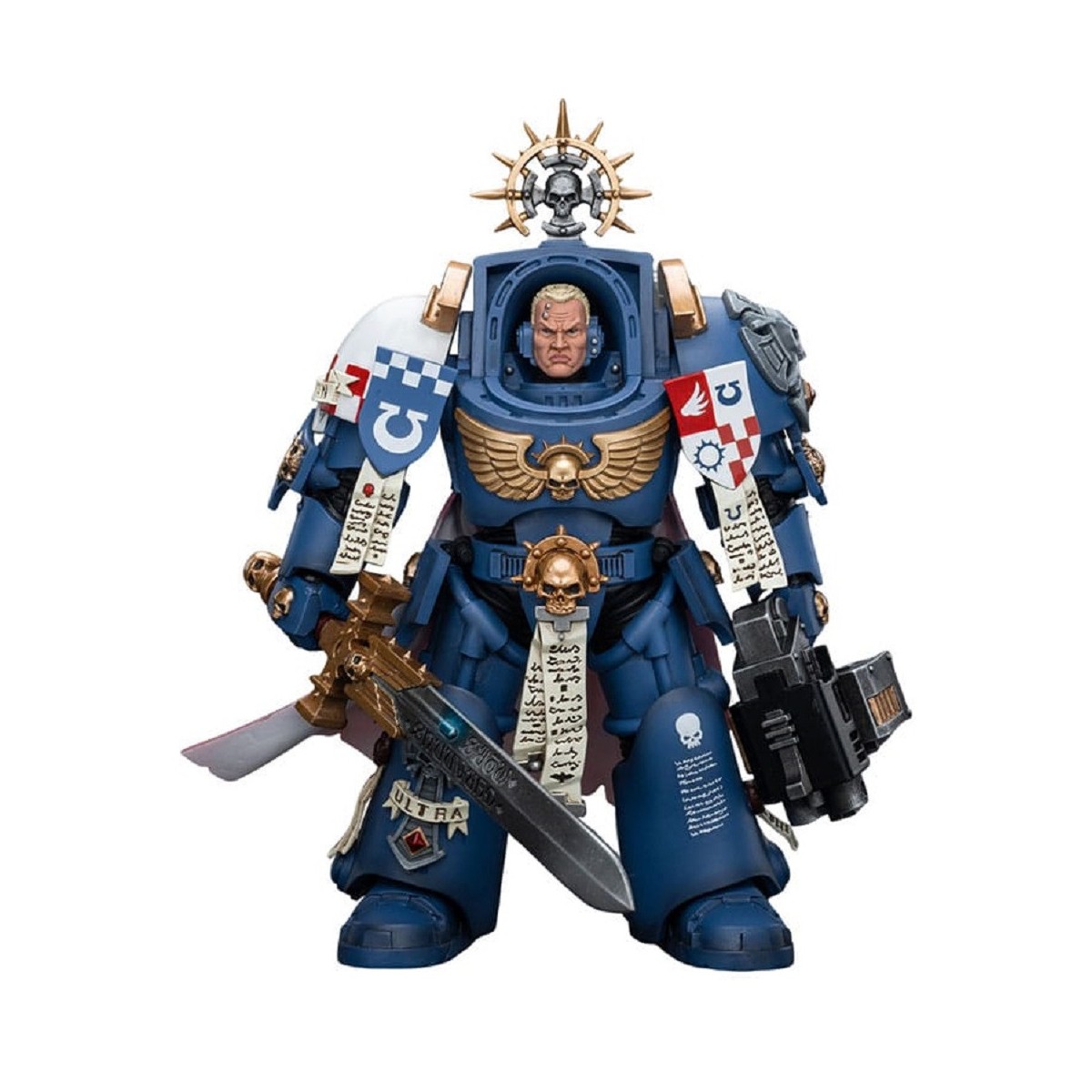 JoyToy - Space Marine - Ultramarines - Terminator Capitano Severus Agemman 1/18 - Warhammer 40K