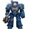 JoyToy Space Marine - Ultramarines - Squadra Terminator con Storm Bolter 1/18 - Warhammer 40K