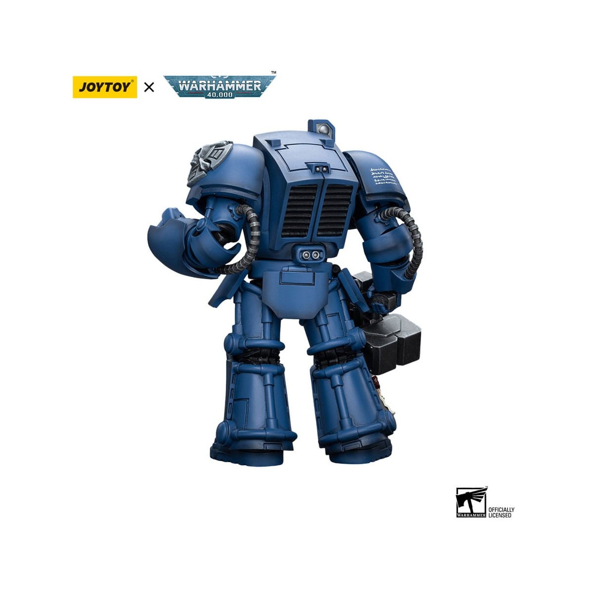 JoyToy Space Marine - Ultramarines - Squadra Terminator con Storm Bolter 1/18 - Warhammer 40K