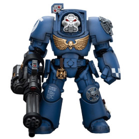 JoyToy Space Marine - Ultramarines - Squadra Terminator con Storm Bolter 1/18 - Warhammer 40K