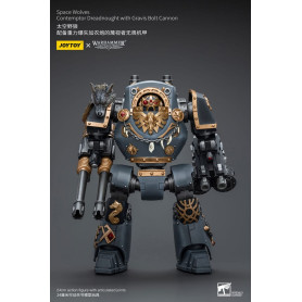 JoyToy Space marines - Lupi spaziali - Contemptor Dreadnought con Gravis Bolt Cannon 1/18 - L'Eresia di Horus