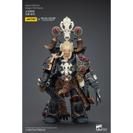 JoyToy Space Marine - Lupi Spaziali - Geigor Fell-Hand - 1/18 - L'Eresia di Horus