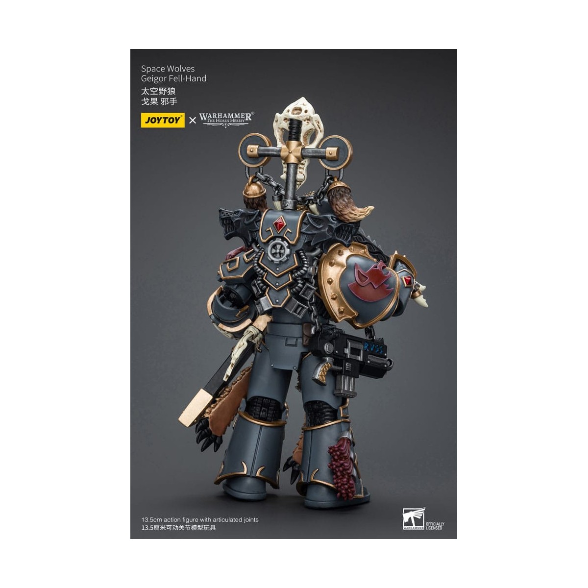 JoyToy Space Marine - Lupi Spaziali - Geigor Fell-Hand - 1/18 - L'Eresia di Horus
