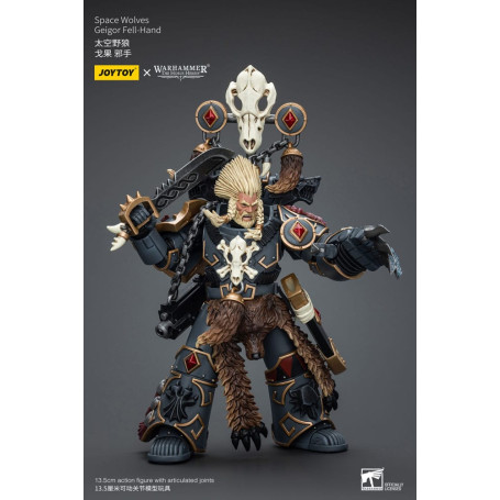 JoyToy Space Marine - Lupi Spaziali - Geigor Fell-Hand - 1/18 - L'Eresia di Horus